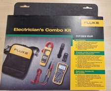 Fluke 117/323 Elektriker Combo Kit Digital Multimeter & Stromzange Set