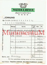 Zigarrenfabrik Walter Beyer