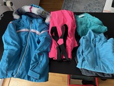 Bekleidungspaket Ski / Wintersport Mädchen Größe 140 5-teilig
