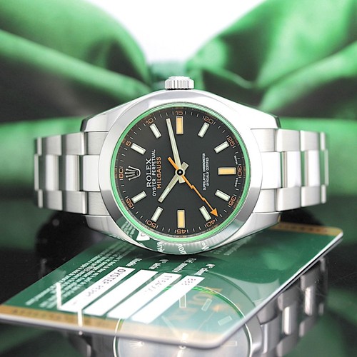 Rolex milgauss stahl ref - rolex,