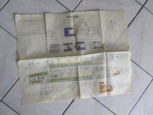 Plan 1950 dampfer mexiko - dampfer,