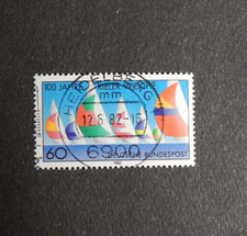 Bund 1982: SM "100 JAHRE KIELER WOCHE, 60 Pfg., St.  "HEIDELBERG 12.6.82"