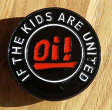 NEW Oi! If The Kids Are United buckle Gürtelschliesse aus Metall