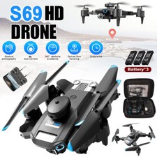Mini Faltbar WiFi FPV Drohne Mit 4K-HD GPS Kamera Selfie RC Quadrocopter Drone