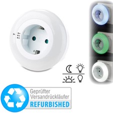 revolt LED-Nachtlicht mit Dämmerungssensor Versandrückläufer