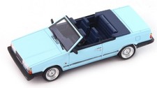 Modellauto Auto Maßstab 1:43 Volvo 760 Gle Mellberg Blau diecast modellbau