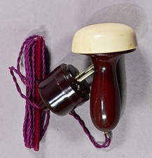 AEG Stopflicht, beleuchteter Stopfpilz, Vintage, 40er Jahre