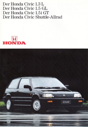 Honda civic l gl - honda, 1.3