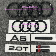 Auto Emblem Aufkleber Schwarz