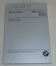 Teilekatalog BMW R 26 / 50 / 50 S / 60 / 69 S Stand 07/1972