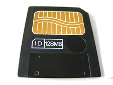 . . 128MB Smart Media Card ( 128 MB SM Karte ) gebraucht . .