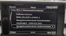 Audi A6/A7 4G C7 FW Update auf K3663.1 + Navigation Update Europa 2025