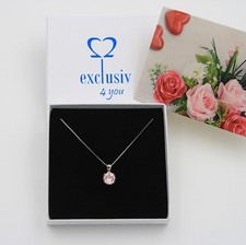 Anhänger morganit rosa - morganit,