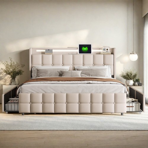 Doppelbett polsterbett - doppelbett,