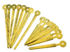 Posten lange Messing Zeiger 8