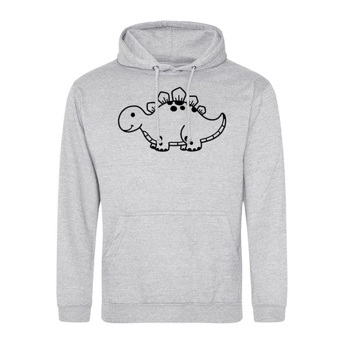 Unisex hoodie stegosaurus - unisex,
