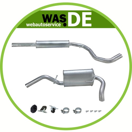 Auspuff set lupo - auspuff, 1.4