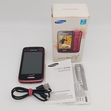 Samsung GT-S5380 Wave y La'Fleur Edition - Farbe weinrot - OVP - funktioniert ✅