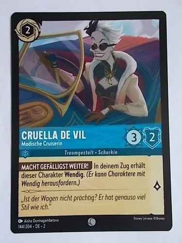 Disney lorcana karte aufstieg - disney,