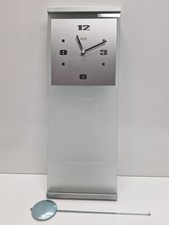 Wanduhr mit Pendel Pendeluhr aus Glas FUNKTION GETESTET#12