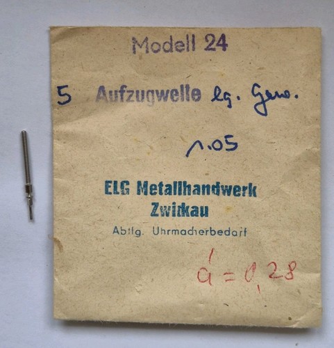 Aufzugwelle für ruhla - ruhla,