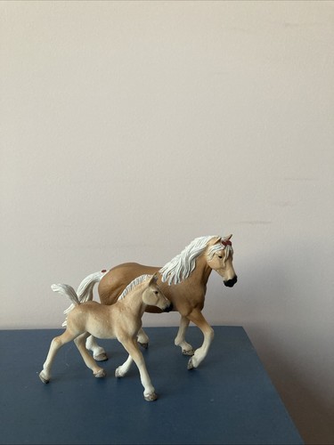 Schleich haflinger stute mit - schleich,