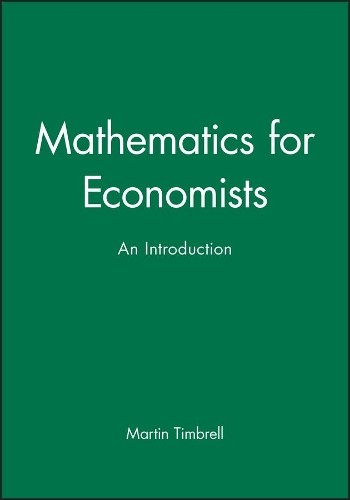 Mathematics for economists - for, by