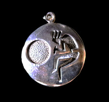 Anhänger Silber 925 Kokopelli