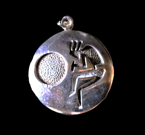 Anhänger silber 925 kokopelli - anhänger,
