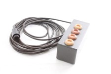 Kran Drucktastenschalter Hebezeug Lift Hebebühne Steuerung Schalter RFT DDR F-NR