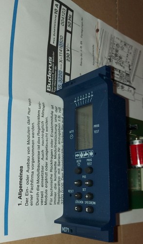 Buderus m071 schaltuhr modul - buderus,