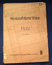 Koloc Werkstoff- Kartei Holz