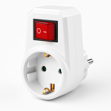 Schaltbare Steckdose mit