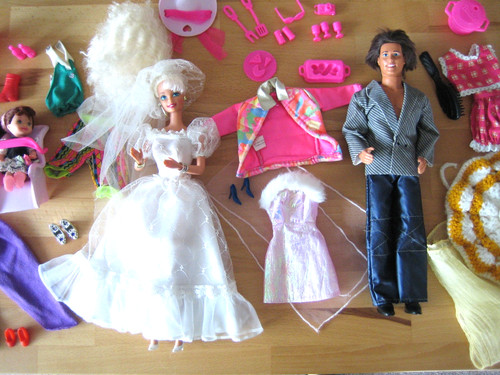 Spielset barbiepuppen mattel - spielset:,
