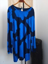 Nanso Kleid Tunika blau