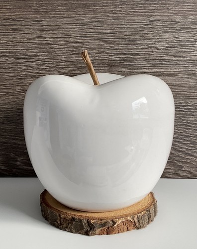Deko apfel statue - objekt, figur