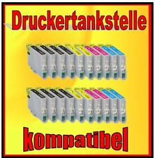 20x Patrone für EPSON STYLUS C64 CX3650 CX6400 CX6500 ersetzt T0441-T0444 T0445
