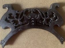 alter Aufsatz für Uhren, für Regulator, Holz Krone,Uhren Holzkrone, Uhrenaufsatz