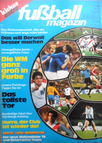 Kicker fußball magazin - fußball,