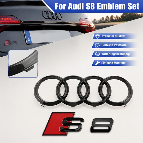 Schwarz 285mm ringe für audi - schwarz,