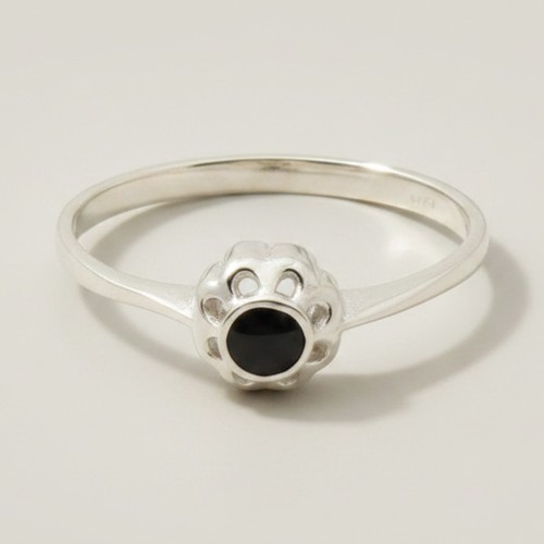 925 sterling silber ring blume - 925,