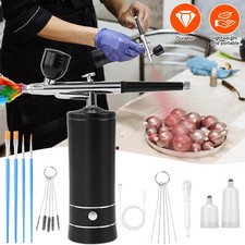 Multifunktions Airbrush Set Handheld Spritzpistole Kompressor Kit Sprühpistole