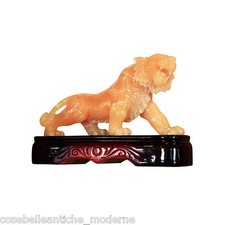 Skulptur Löwe Aus Onyx Lion Onyx Skulptur Kunst Stein Statue CLASSIC HOME DESIGN