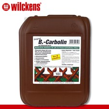 Wilckens 10 l B.-Carbolin Holzschutzlasur braun wetterfest Zaun Verwitterung