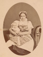 Heitel CDV - Mutter mit Kind -
