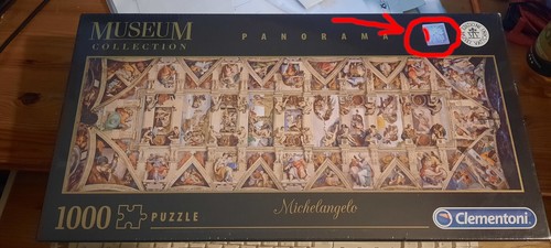 Puzzle 1000 collection musei - 1000,