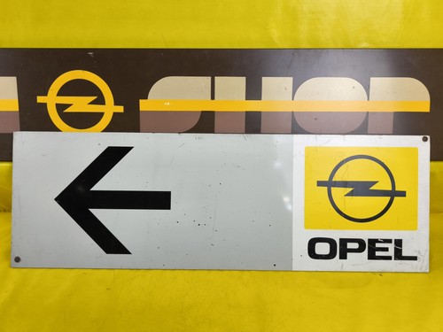 Reklame schild opel - opel, tafel