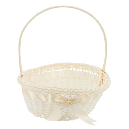 Geflochtener blumenkorb baby - ,
