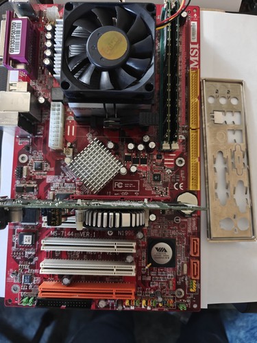 Retro mainboard bundle msi - retro, mit
