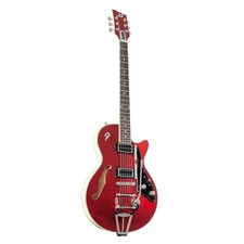 Duesenberg Starplayer TV Duo-Tone Catalina Red & White - Halbakustik Gitarre
